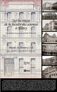 Sur les traces de la faculté des sciences à Nancy